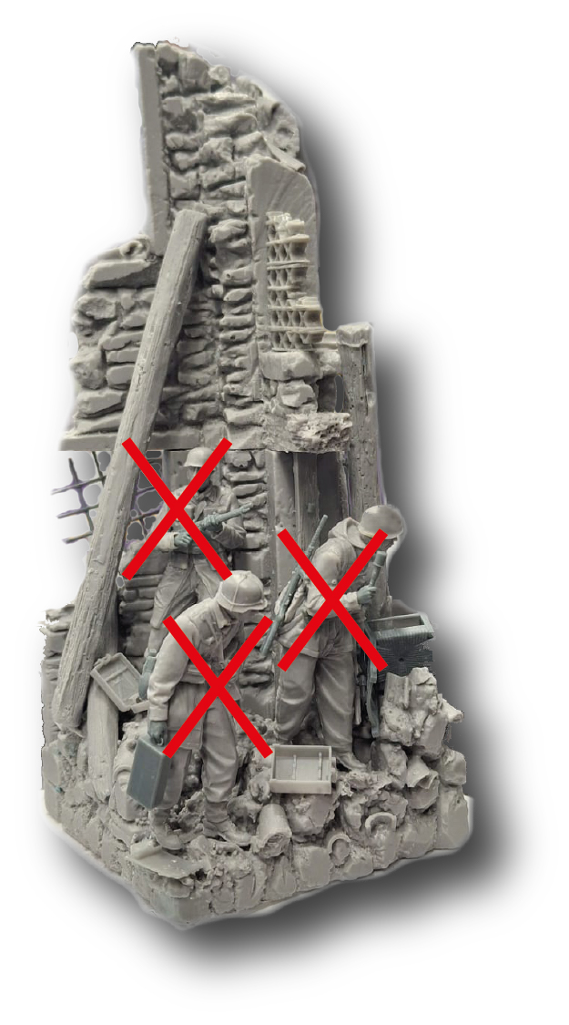 Cassino ruins - 1944