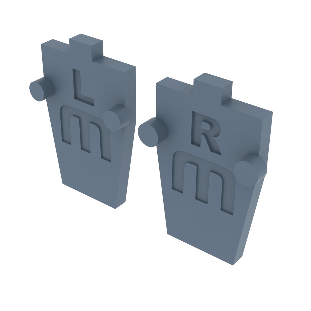 Sherman bogies adapters for Meng