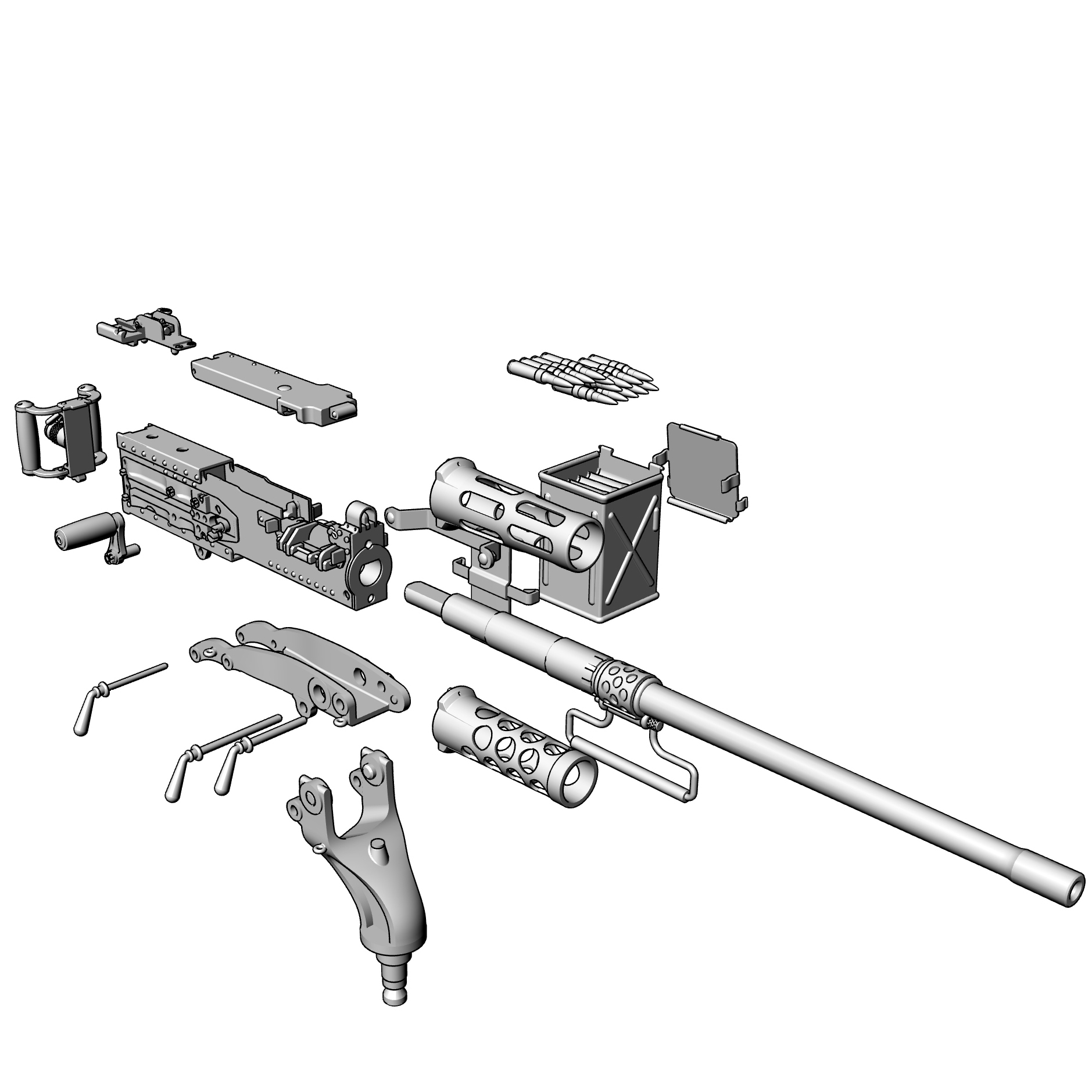M2 with early correct pintle for GMC M10