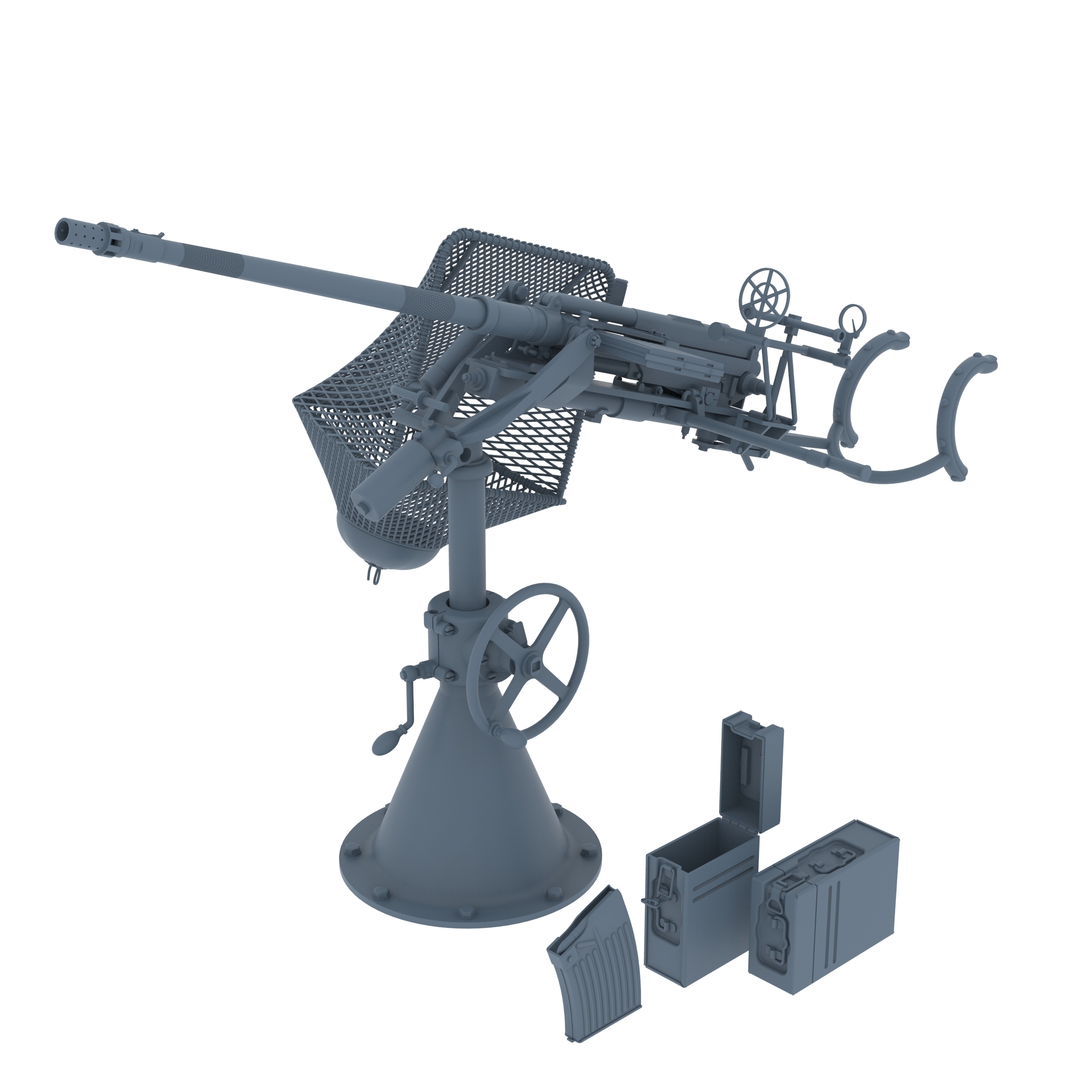 2 Cm Flak 30 Flugzeugabwehrkanone U-Boot version