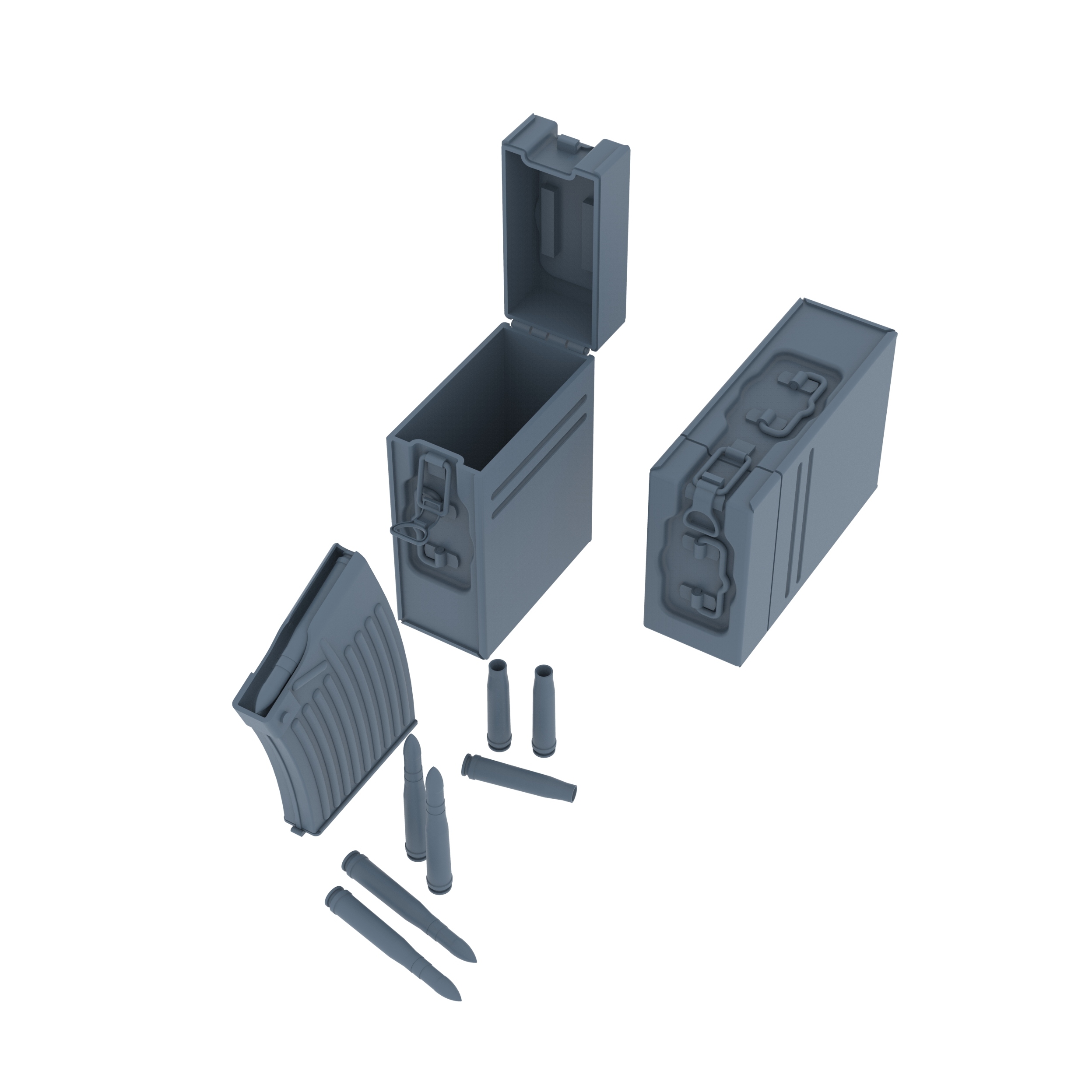 2 Cm Flak 30 ammo and cases