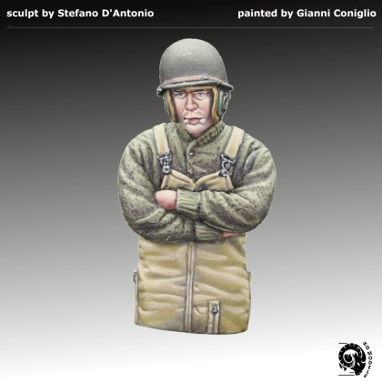 US Tank crew #4 - late winter gear
76mm turret with oval loader hatch