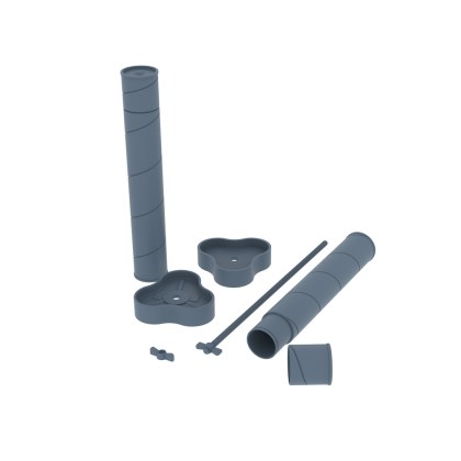 US 75mm fiber cases