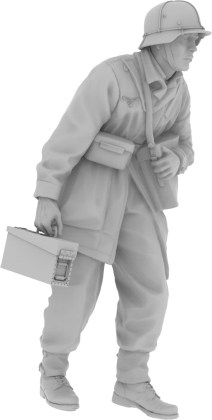 Fallshirmjager paramedic - 1944